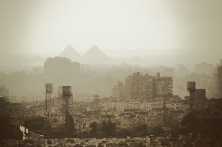 Horizon fog mist skyline Photo