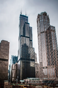 Architecture sky skyline glass Photo