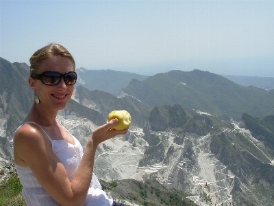 Apple sea nature mountain Photo