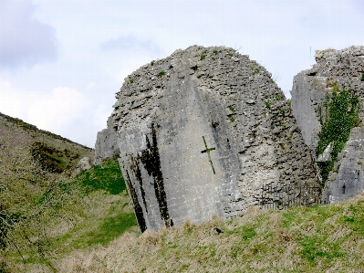 Rock building wall stone Photo