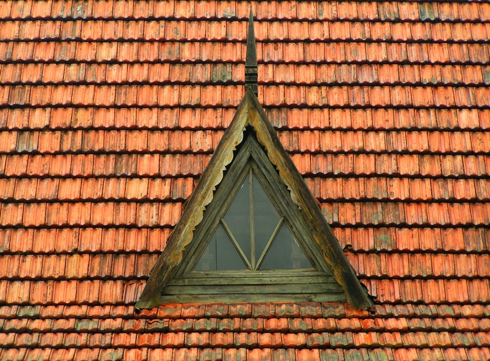 Die architektur holz fenster dach