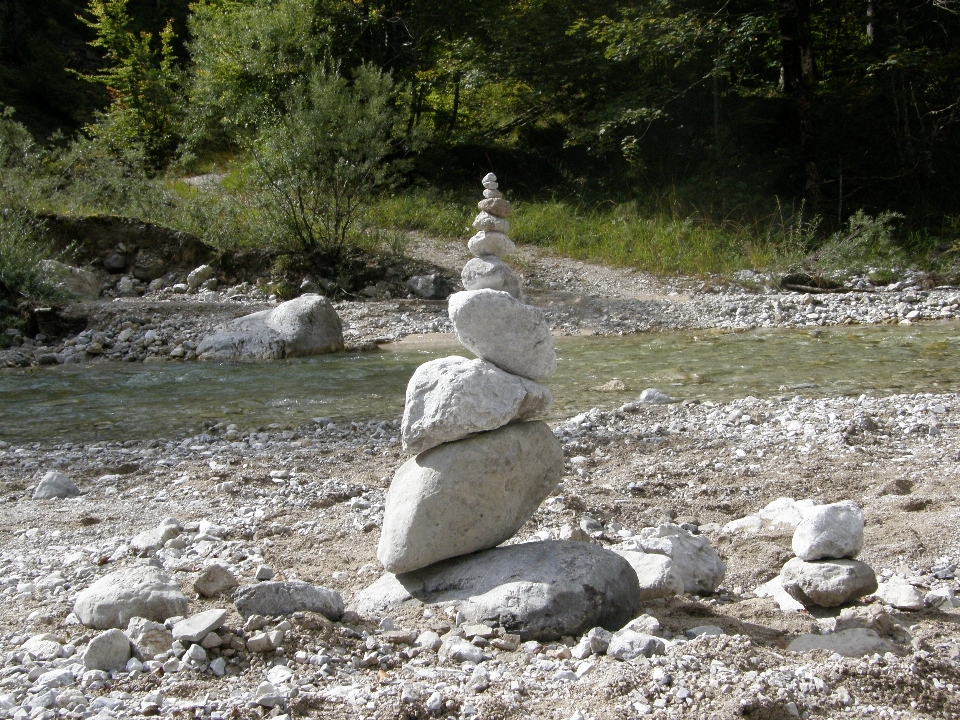 Agua naturaleza rock río