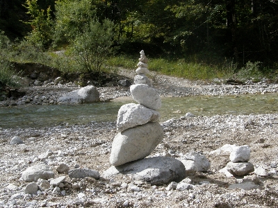 水 自然 rock 河 照片