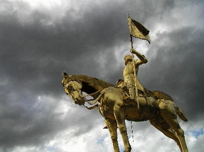 Foto Langit kota monumen perancis