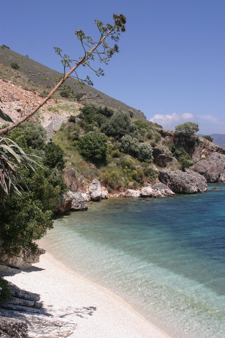 Spiaggia mare costa acqua