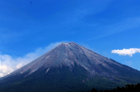 Foto Alam gunung pegunungan
 panorama