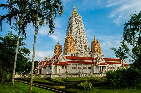 Foto Arsitektur bangunan istana menara