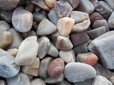 Beach rock ground formation Photo