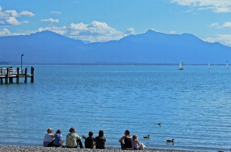 ビーチ 風景 海 海岸 写真