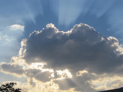 Cloud sky sun sunlight Photo