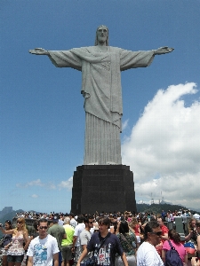 Foto Monumento estátua marco humano