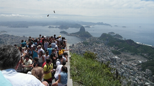 Sea coast walking mountain Photo