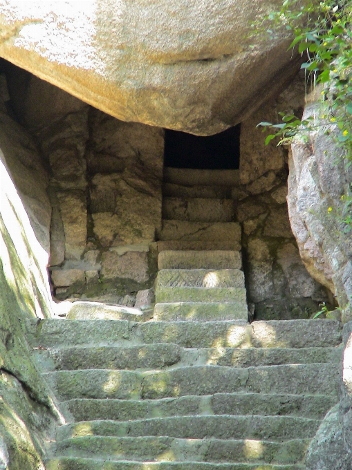 Rock pedra formação arco