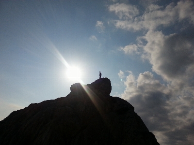 Landscape outdoor rock horizon Photo