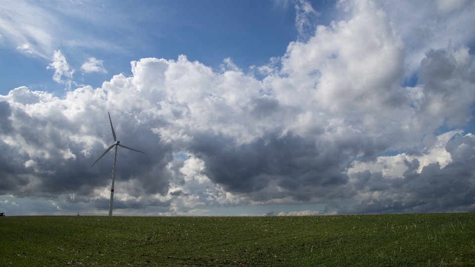 Landschaft natur horizont wolke