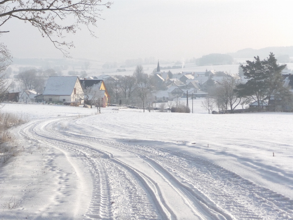 Neige hiver temps saison