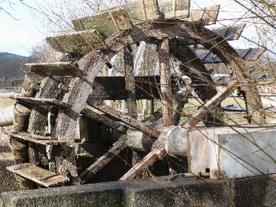 Foto Agua madera edificio viejo