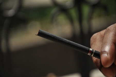 Writing hand smoke smoking Photo