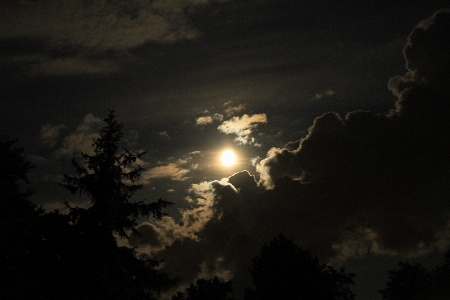 Light cloud sky sunset Photo