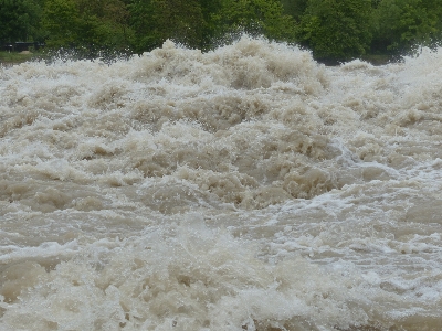 Sea water sand rain Photo