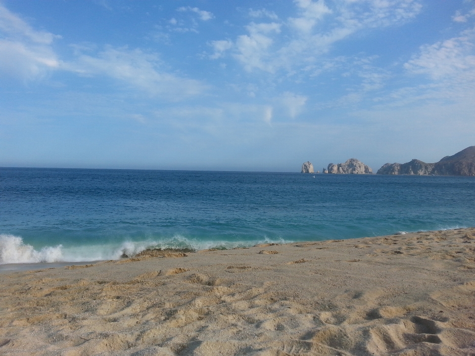 Praia mar costa água