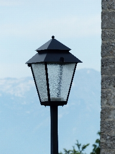 Foto Luz lanterna torre azul