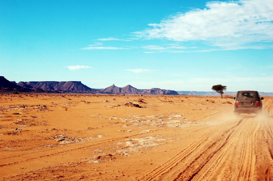 Paisaje naturaleza arena horizonte