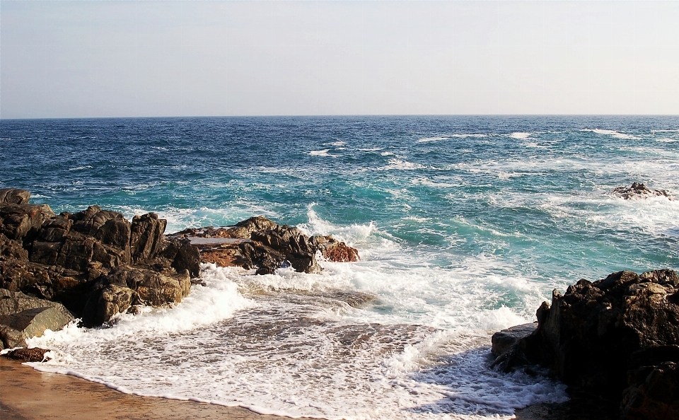 Plage paysage mer côte