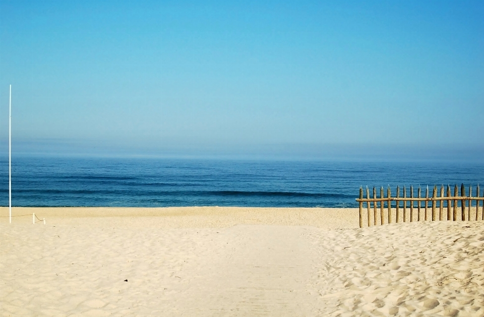 Beach landscape sea coast