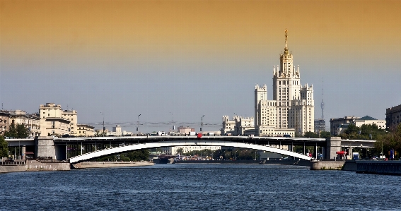 Water architecture sky bridge Photo