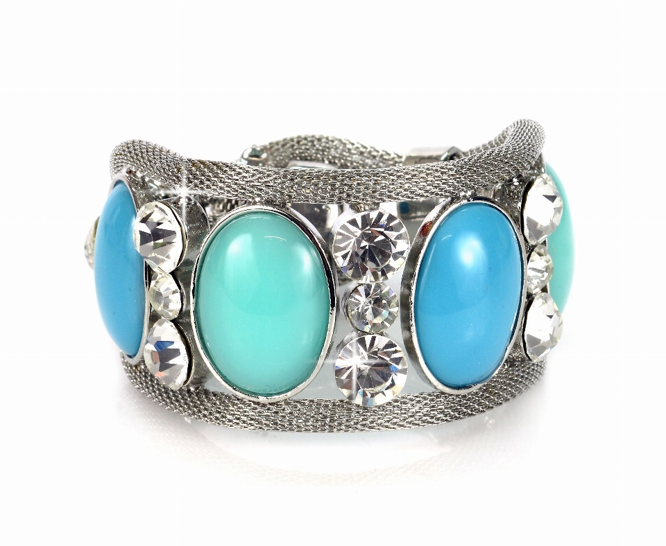 Femme bleu bijoux bracelet