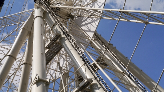 Ship vehicle ferris wheel mast Photo