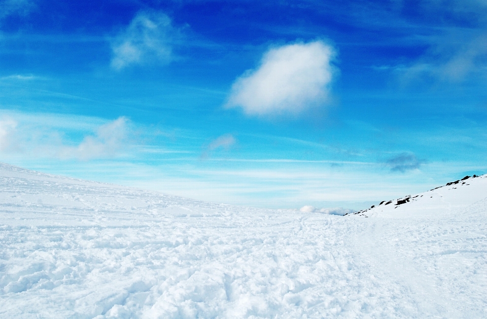 風景 自然 山 雪