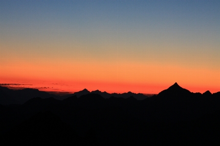 Landscape nature horizon mountain Photo