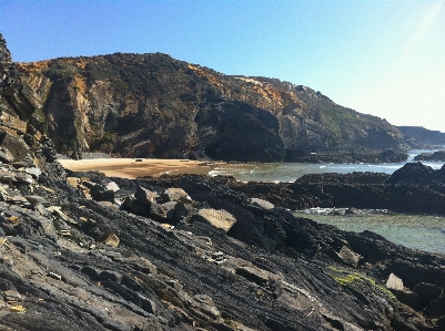 Beach landscape sea coast Photo