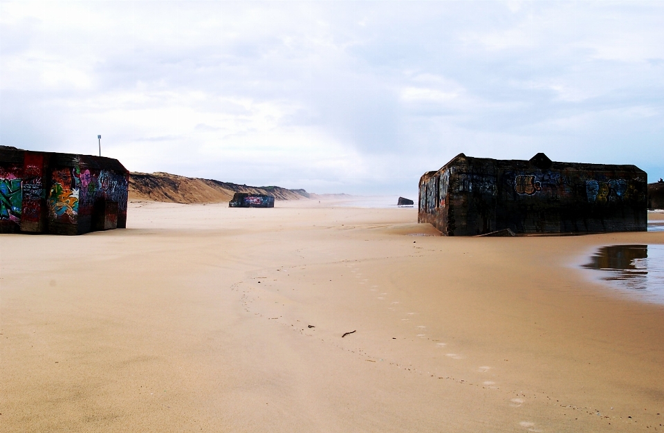 Pantai lanskap laut pesisir