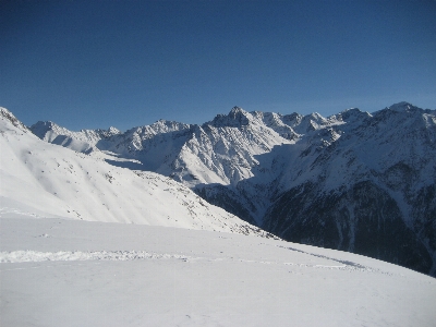 Landscape nature mountain snow Photo