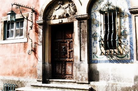 Die architektur villa
 haus fenster Foto