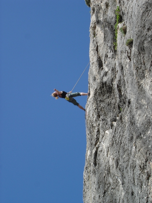 Rock rope sport adventure