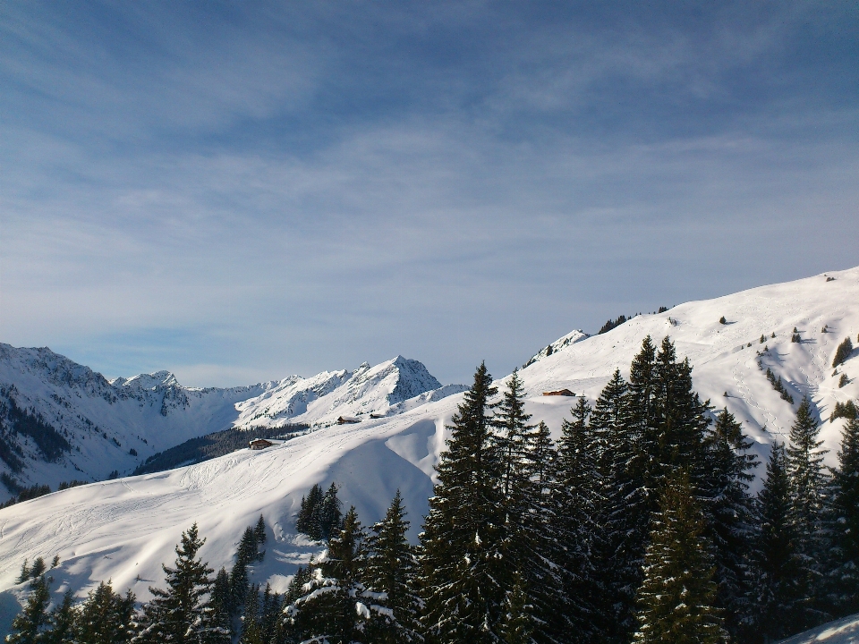 Berg schnee kalt winter