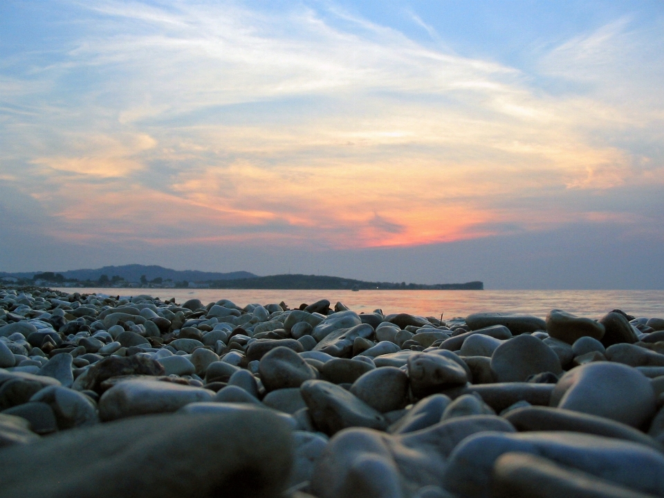 海滩 景观 海 海岸