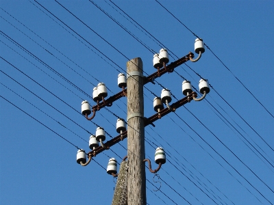 Sky wire line mast Photo