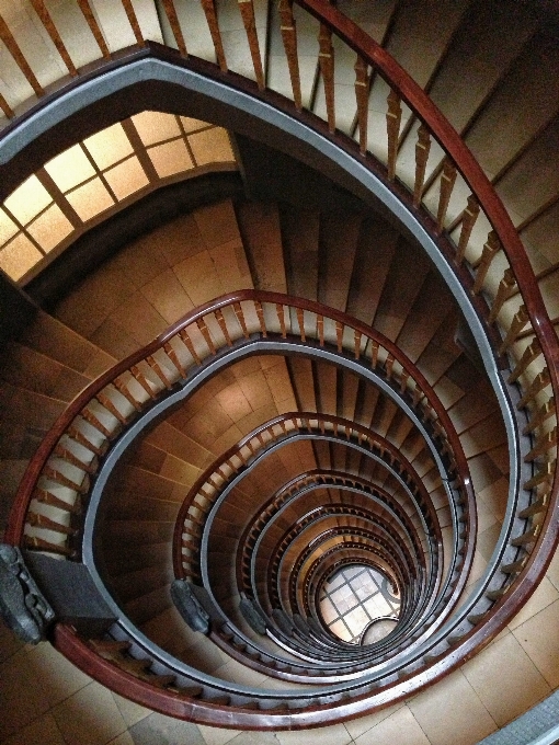 Die architektur struktur holz spiral