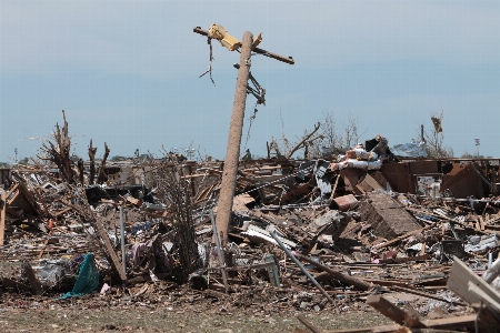 Foto Ruína destruído tornado desastre natural
