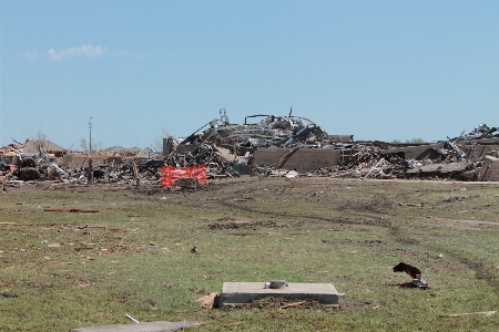 Foto Ruína destruído tornado desastre natural
