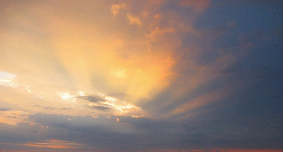 Sea horizon cloud sky Photo