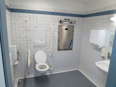 Floor property toilet changing table Photo