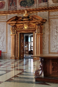 Architecture wood mansion floor Photo