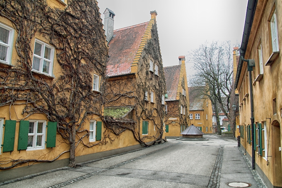 Himmel holz straße haus