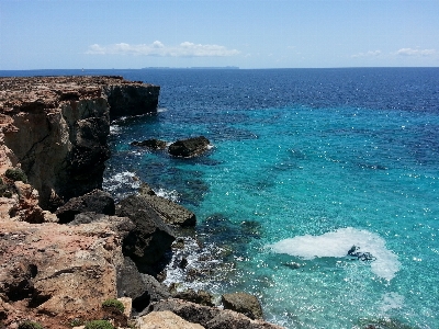 Beach sea coast rock Photo